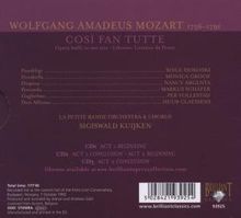 Wolfgang Amadeus Mozart (1756-1791): Cosi fan tutte, 3 CDs