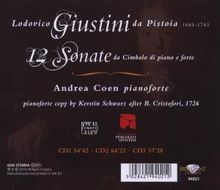 Lodovico Giustini (1685-1743): Cembalosonaten Nr.1-12, 3 CDs