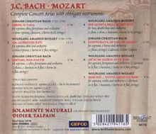 Johann Christian Bach (1735-1782): Konzertarien, CD