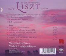 Franz Liszt (1811-1886): Lieder &amp; Sonette, CD