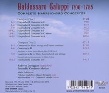 Baldassare Galuppi (1706-1785): Sämtliche Cembalokonzerte, 2 CDs