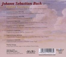 Johann Sebastian Bach (1685-1750): Konzerte f.Orgel BWV 592-594,596,974, CD