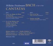 Wilhelm Friedemann Bach (1710-1784): Kantaten, 2 CDs