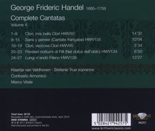 Georg Friedrich Händel (1685-1759): Sämtliche Kantaten Vol.4, CD