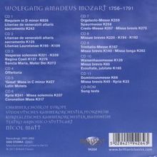 Wolfgang Amadeus Mozart (1756-1791): Das Geistliche Werk, 11 CDs