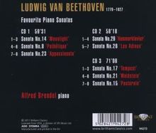 Ludwig van Beethoven (1770-1827): Klaviersonaten Nr.8,14,15,17,21,23,26,29, 3 CDs