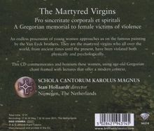 The Martyred Virgins, CD