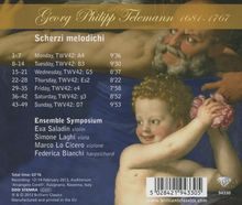 Georg Philipp Telemann (1681-1767): Melodische Scherze für Violine, Viola &amp; Bc "Scherzi melodichi", CD