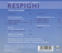 Ottorino Respighi (1879-1936): Sämtliche Orchesterwerke Vol.3, 2 CDs