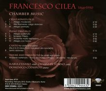 Francesco Cilea (1866-1950): Kammermusik, CD