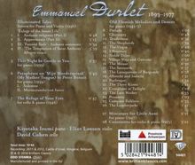 Emmanuel Durlet (1893-1977): Sonate für Violine &amp; Klavier - "Illuminated Tales", CD