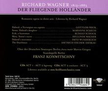 Richard Wagner (1813-1883): Der fliegende Holländer, 2 CDs