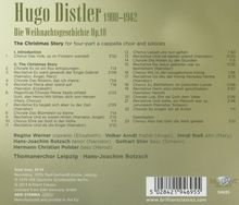 Hugo Distler (1908-1942): Die Weihnachtsgeschichte op.10, CD