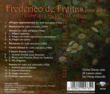 Frederico de Freitas (1902-1980): Kammermusik für Violine, CD