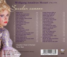 Wolfgang Amadeus Mozart (1756-1791): Kanons, CD