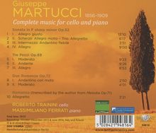 Giuseppe Martucci (1856-1909): Sämtliche Werke für Cello &amp; Klavier, CD