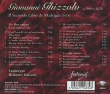 Giovanni Ghizzolo (1580-1625): Madrigali Libro 2, CD