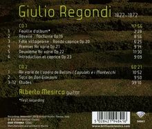 Giulio Regondi (1822-1872): Gitarrenwerke, 2 CDs