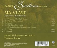 Bedrich Smetana (1824-1884): Mein Vaterland (incl."Die Moldau"), CD