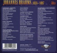 Johannes Brahms (1833-1897): Johannes Brahms - Complete Edition, 58 CDs