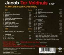 Jacob ter Veldhuis (Jacob TV) (geb. 1951): Sämtliche Klavierwerke, 2 CDs