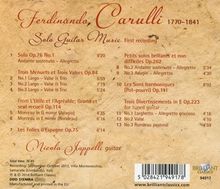 Ferdinando Carulli (1770-1841): Gitarrenwerke, CD