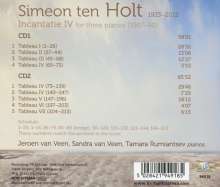 Simeon ten Holt (1923-2012): Incantatie IV für 3 Klaviere, 2 CDs
