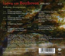 Ludwig van Beethoven (1770-1827): Folksong Arrangements, 6 CDs