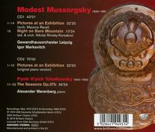 Modest Mussorgsky (1839-1881): Bilder einer Ausstellung (Orch.Fass.), 2 CDs