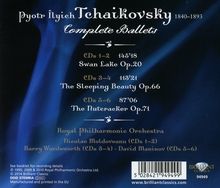 Peter Iljitsch Tschaikowsky (1840-1893): Die 3 Ballette, 6 CDs