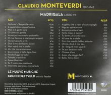 Claudio Monteverdi (1567-1643): Madrigali Libro 7, 2 CDs