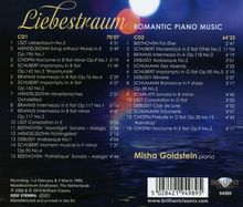 Misha Goldstein - Liebestraum (Romantische Klaviermusik), 2 CDs