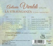 Antonio Vivaldi (1678-1741): Concerti op.4 Nr.1-12 "La Stravaganza", 2 CDs