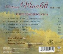 Antonio Vivaldi (1678-1741): Flötenkonzerte op.10 Nr.1-6, CD