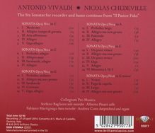 Antonio Vivaldi (1678-1741): 6 Flötenson.op.13 "Pastor Fido"(RV 54-59), CD