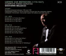 Ludwig van Beethoven (1770-1827): Klaviersonaten Vol.1, 3 CDs