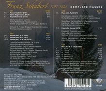 Franz Schubert (1797-1828): Sämtliche Messen, 4 CDs