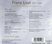 Franz Liszt (1811-1886): Klavierwerke - Sacred Piano Music "Angelus", 2 CDs