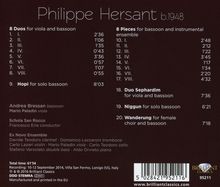 Philippe Hersant (geb. 1948): Kammermusik für Fagott, CD