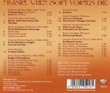 Quink Vocal Ensemble - Music When Soft Voices Die, CD