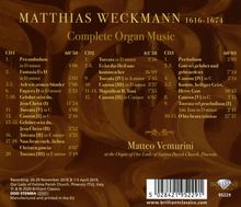 Matthias Weckmann (1619-1674): Orgelwerke (Ges.-Aufn.), 3 CDs