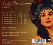 Luigi Boccherini (1743-1805): Arie Accademiche für Sopran &amp; Orchester, CD