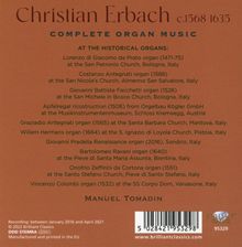 Christian Erbach (1570-1635): Sämtliche Orgelwerke, 9 CDs