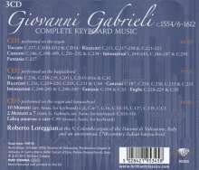 Giovanni Gabrieli (1557-1612): Sämtliche Werke für Tasteninstrumente, 3 CDs