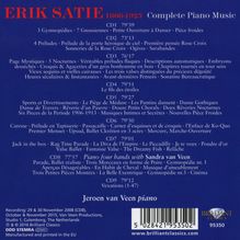 Erik Satie (1866-1925): Sämtliche Klavierwerke, 9 CDs