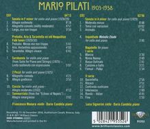 Mario Pilati (1903-1938): Kammermusik, 2 CDs