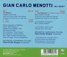 Gian-Carlo Menotti (1911-2007): The Medium, CD