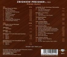 Zbigniew Preisner (geb. 1955): Klavierwerke, 2 CDs