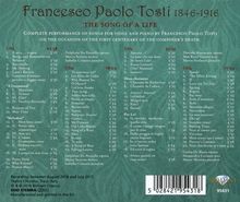 Francesco  Paolo Tosti (1846-1916): Lieder "The Song of a Life" Vol.3, 4 CDs