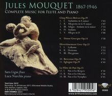 Jules Mouquet (1867-1946): Sämtliche Werke für Flöte &amp; Klavier, CD